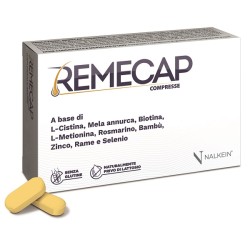 Formato di Remecap Integratore per Capelli e Unghie Fragili 30 Compresse Formato di Remecap Integratore per Capelli e Unghie Fragili 30 Compresse