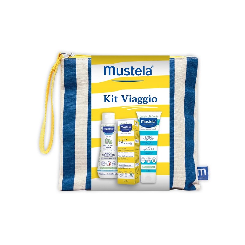 Mustela Kit Viaggio 2026 Detergente Solare SPF 50+ Doposole 3 Prodotti Mustela Kit Viaggio 2026 Detergente Solare SPF 50+ Doposole 3 Prodotti