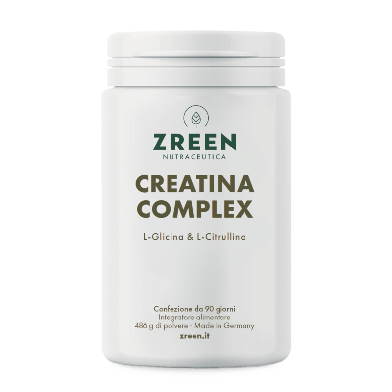 Zreen Creatina Complex Polvere per Forza e Resistenza 486 g