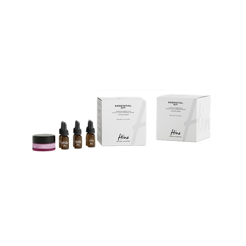 Hino Natural Skincare Essential Kit Antietà Sieri e Crema Viso