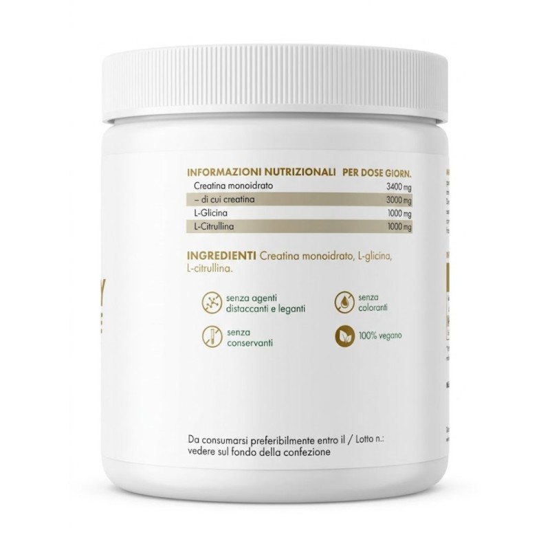 Specifiche di Zreen Creatina Complex Polvere per Forza e Resistenza 486 g