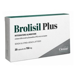 Confezione Brolisil Plus Integratore per Benessere Articolare e Muscolare con Boswellia 20 Capsule