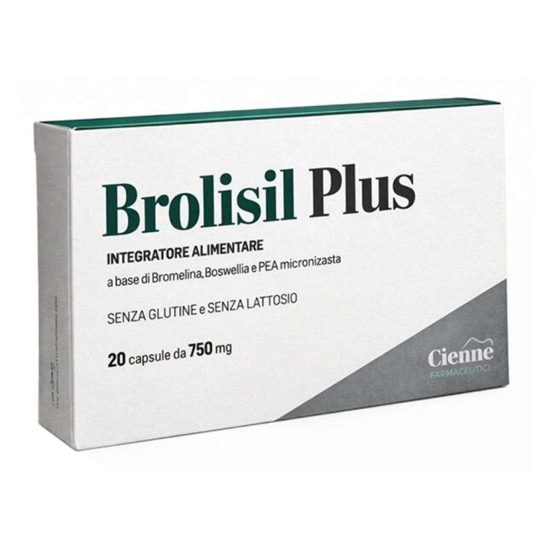 Confezione Brolisil Plus Integratore per Benessere Articolare e Muscolare con Boswellia 20 Capsule Confezione Brolisil Plus Integratore per Benessere Articolare e Muscolare con Boswellia 20 Capsule