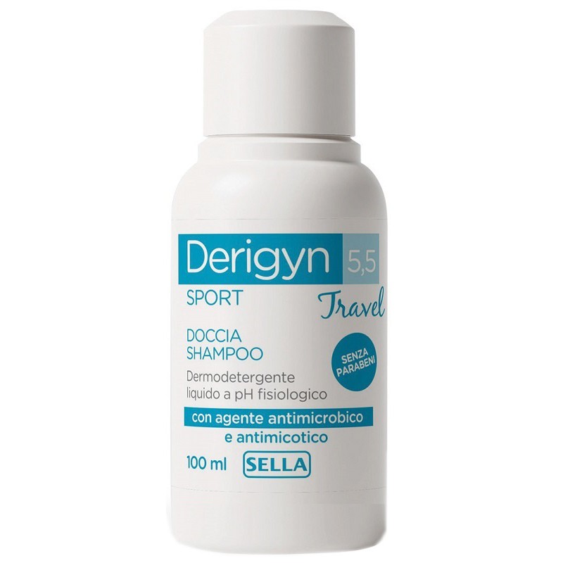 Derigyn Travel Sport Detergente Antibatterico per Sport 100 ml Derigyn Travel Sport Detergente Antibatterico per Sport 100 ml