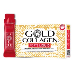 Formato di Gold Collagen Forte Liquid Pro-Ageing 10 Stick 25 ml Formato di Gold Collagen Forte Liquid Pro-Ageing 10 Stick 25 ml