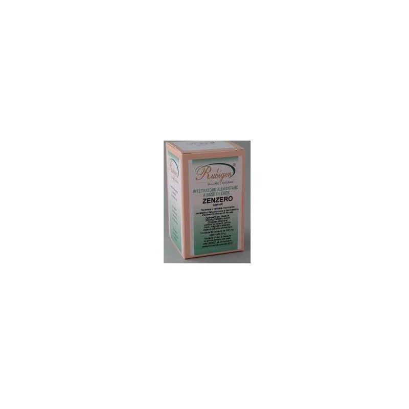 NaturFarma Rubigen Zenzero per Digestione e Nausea 60 Capsule NaturFarma Rubigen Zenzero per Digestione e Nausea 60 Capsule