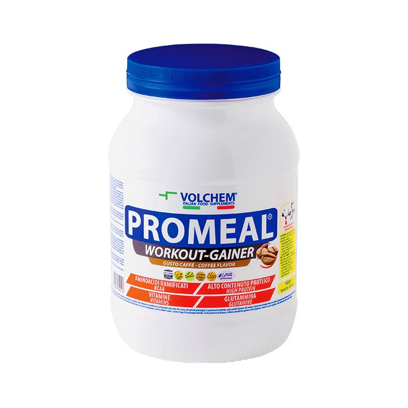 Promeal Workout Gainer Caffe' Proteine BCAA 1,4 kg