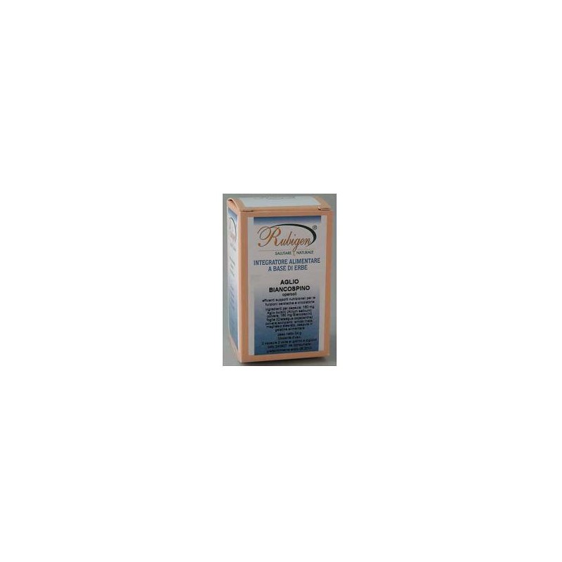 NaturFarma Rubigen Aglio Biancospino Benessere Cardiovascolare 60 Capsule NaturFarma Rubigen Aglio Biancospino Benessere Cardiovascolare 60 Capsule