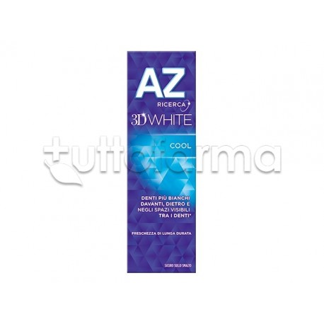 AZ 3D White&Cool Dentifricio Sbiancante 75 Ml