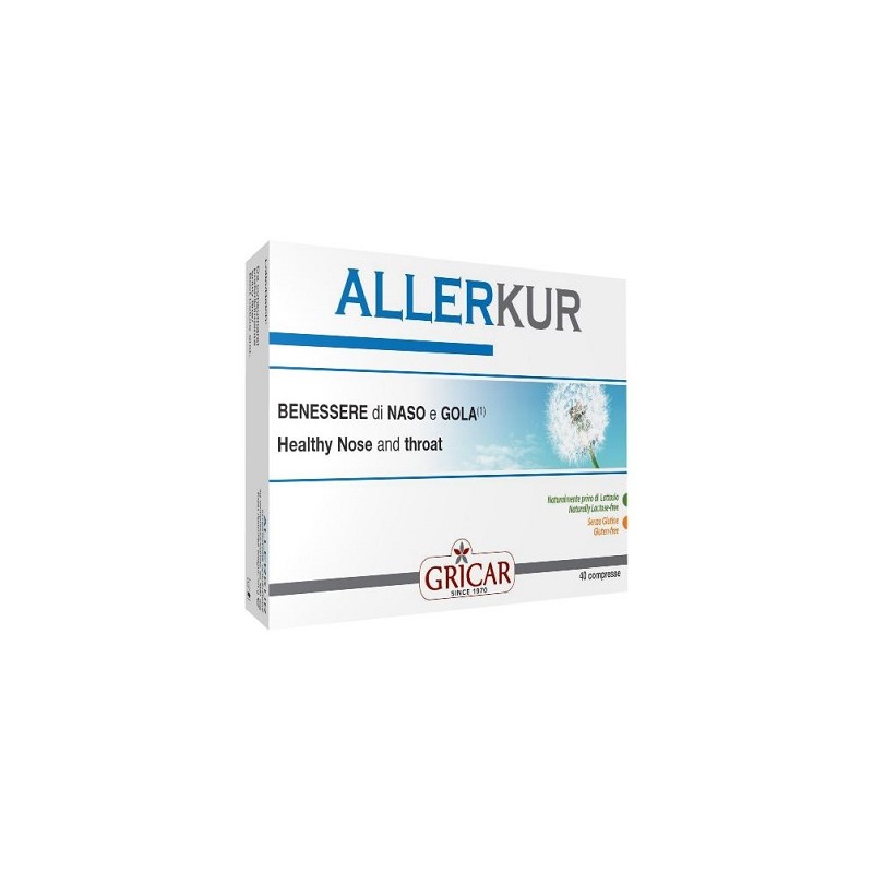 Allerkur Integratore Ribes Perilla Pepe Nero 40 Compresse Allerkur Integratore Ribes Perilla Pepe Nero 40 Compresse
