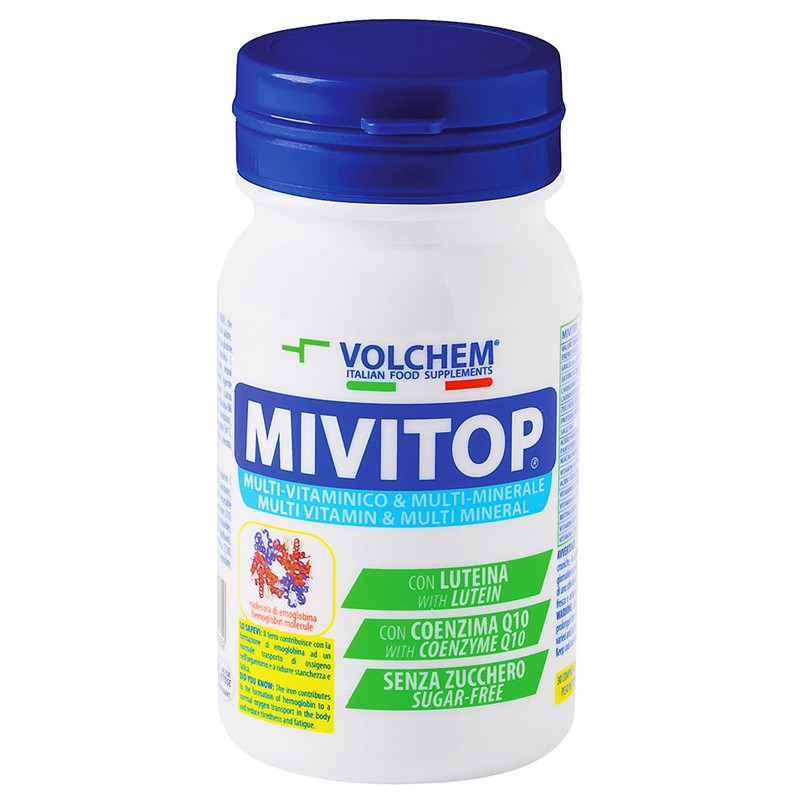 Mivitop Integratore Multivitaminico e Multiminerale 30 Compresse Mivitop Integratore Multivitaminico e Multiminerale 30 Compresse