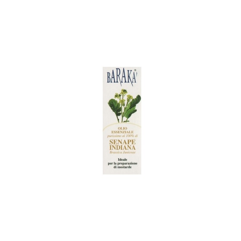 Baraka' Olio Essenziale Senape Grado Alimentare 12 ml