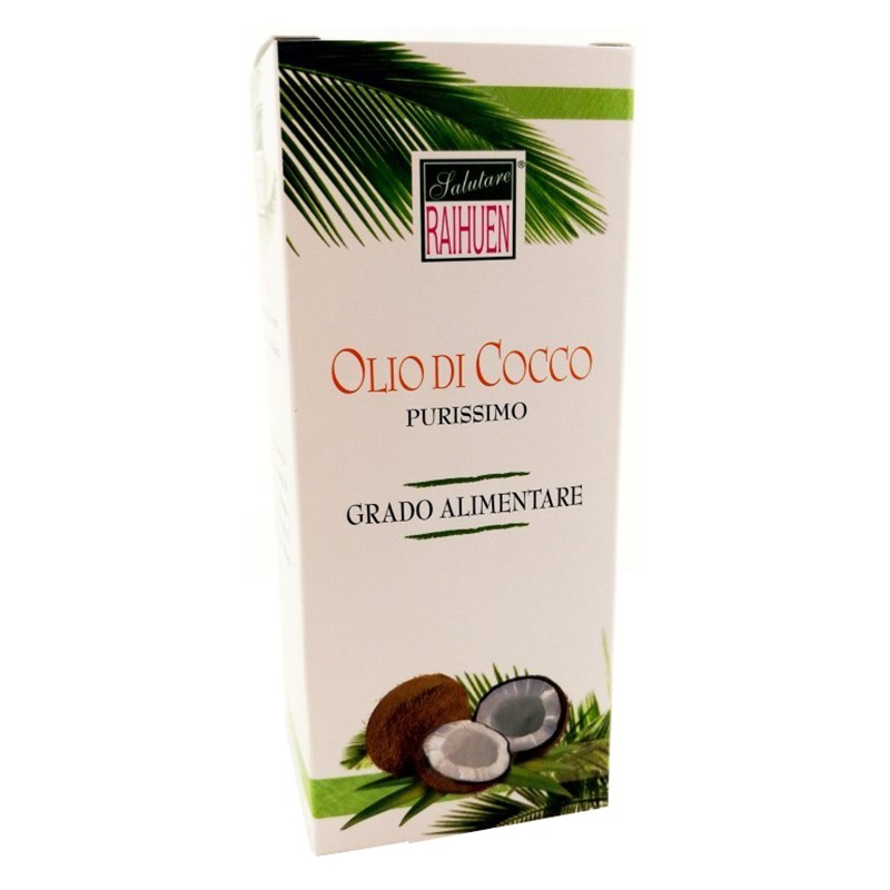 Raihuen Olio di Cocco Puro Alimentare 1 Litro