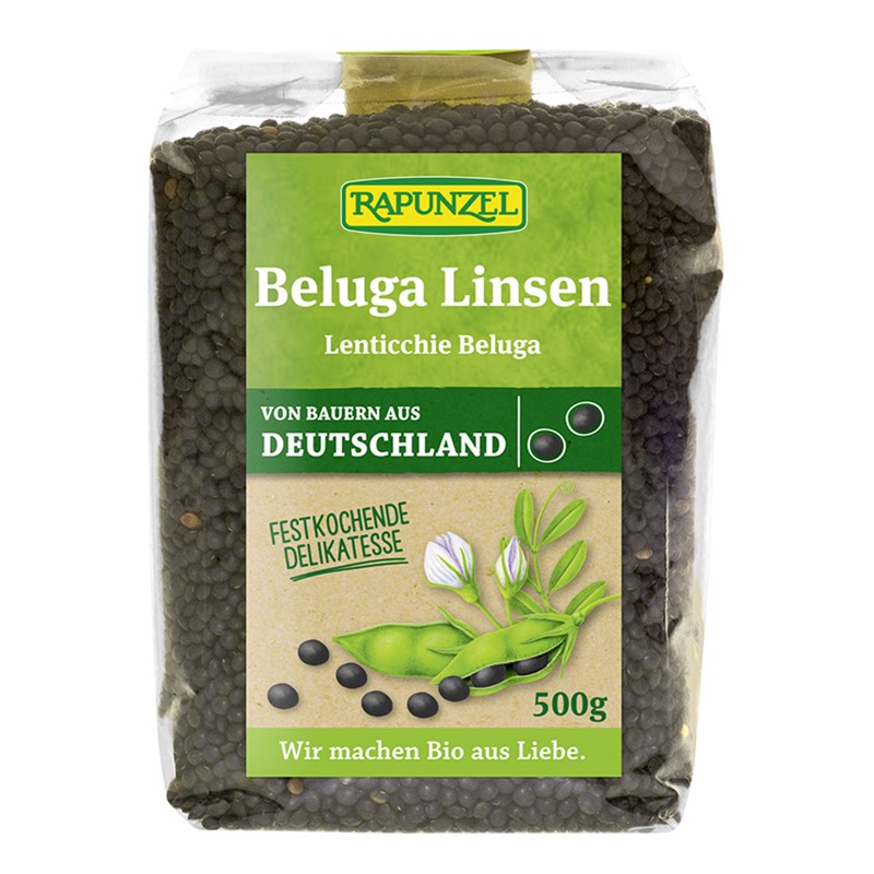 Rapunzel Lenticchie Beluga Nere Bio 500 g Rapunzel Lenticchie Beluga Nere Bio 500 g