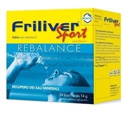 Friliver Sport Rebalance Integratore Sali Minerali 24 Bustine