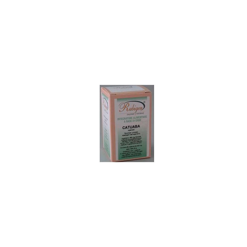 Rubigen Catuaba Integratore Adattogeno Tono Energetico 60 Capsule Rubigen Catuaba Integratore Adattogeno Tono Energetico 60 Capsule