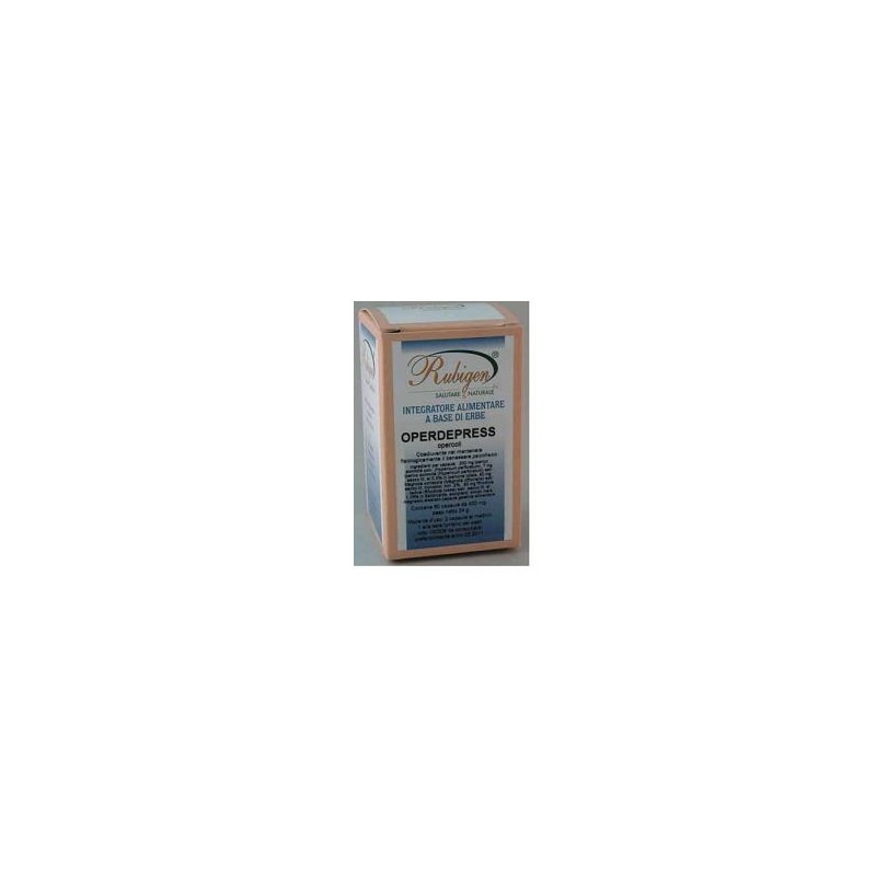 Rubigen Operdepress Integratore Tono Umore Olivo Biancospino 60 Capsule Rubigen Operdepress Integratore Tono Umore Olivo Biancospino 60 Capsule