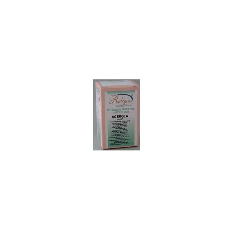 Rubigen Acerola Integratore Vitamina C Antiossidante 60 Capsule