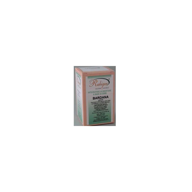 Rubigen Bardana Integratore Pelle Impura Depurativo 60 Capsule Rubigen Bardana Integratore Pelle Impura Depurativo 60 Capsule