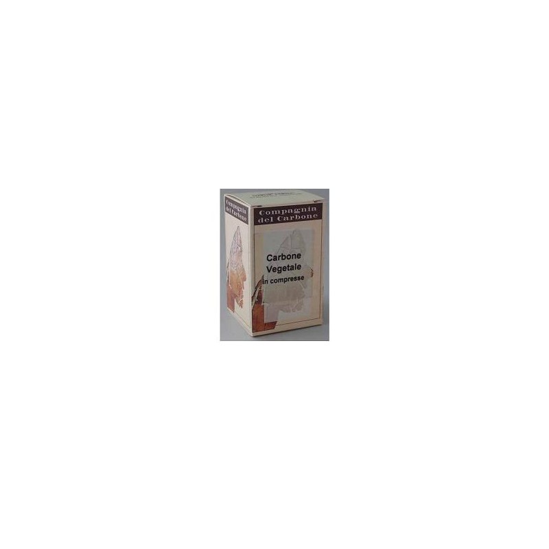 Compagnia del Carbone Carbone Vegetale Gonfiore 120 Compresse Compagnia del Carbone Carbone Vegetale Gonfiore 120 Compresse