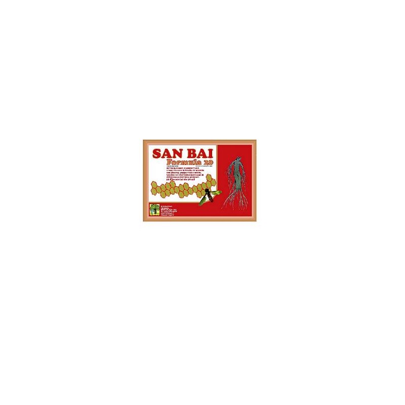 San Bai Formula 20 Integratore Tonico Energetico 12 Flaconcini San Bai Formula 20 Integratore Tonico Energetico 12 Flaconcini