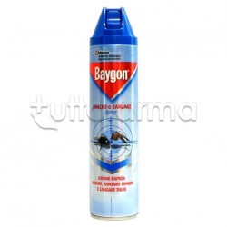 Baygon Plus Insetticida Mosche Zanzare Spray 400 ml