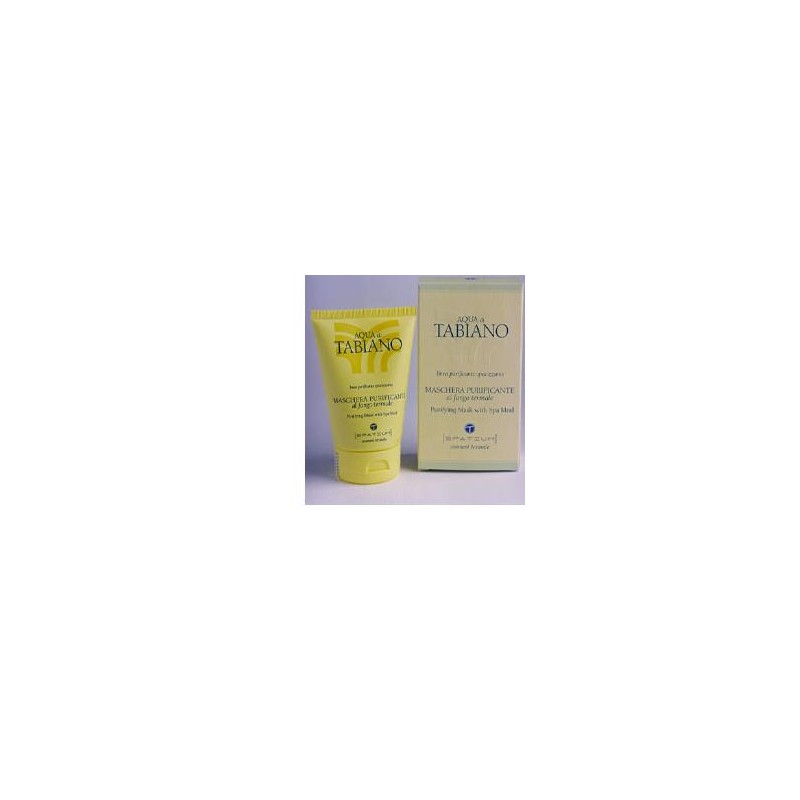 Aqua di Tabiano Maschera Purificante al Fango Termale 100ml Aqua di Tabiano Maschera Purificante al Fango Termale 100ml