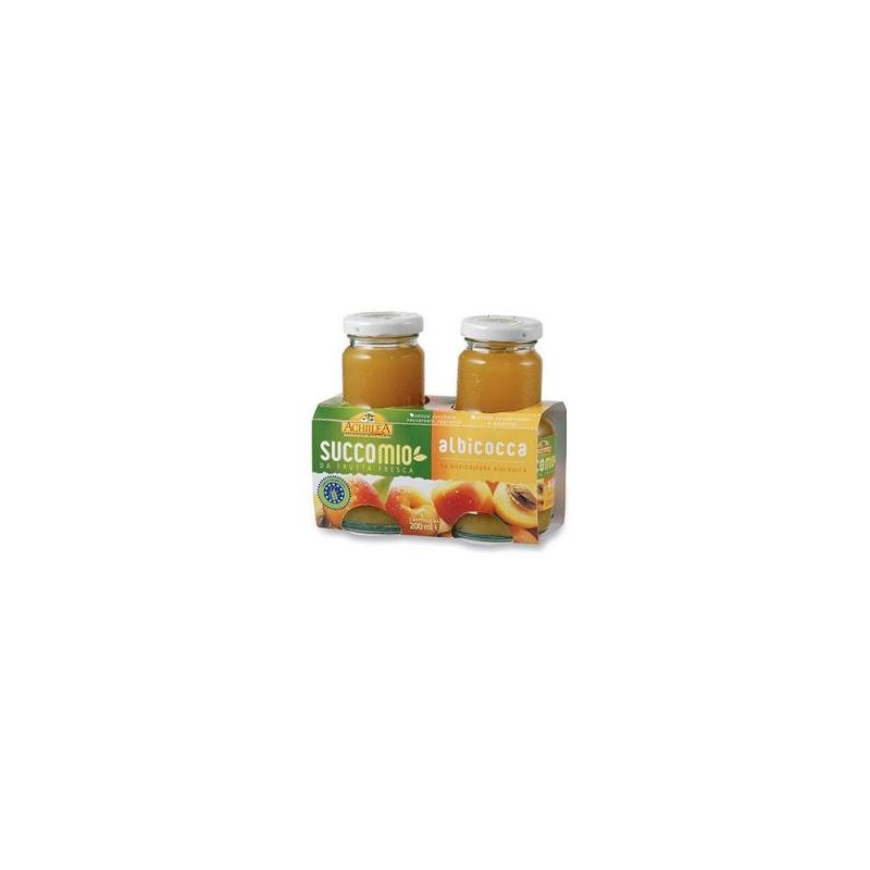 Achillea Succo Mio Albicocca Bio 2x200ml Achillea Succo Mio Albicocca Bio 2x200ml