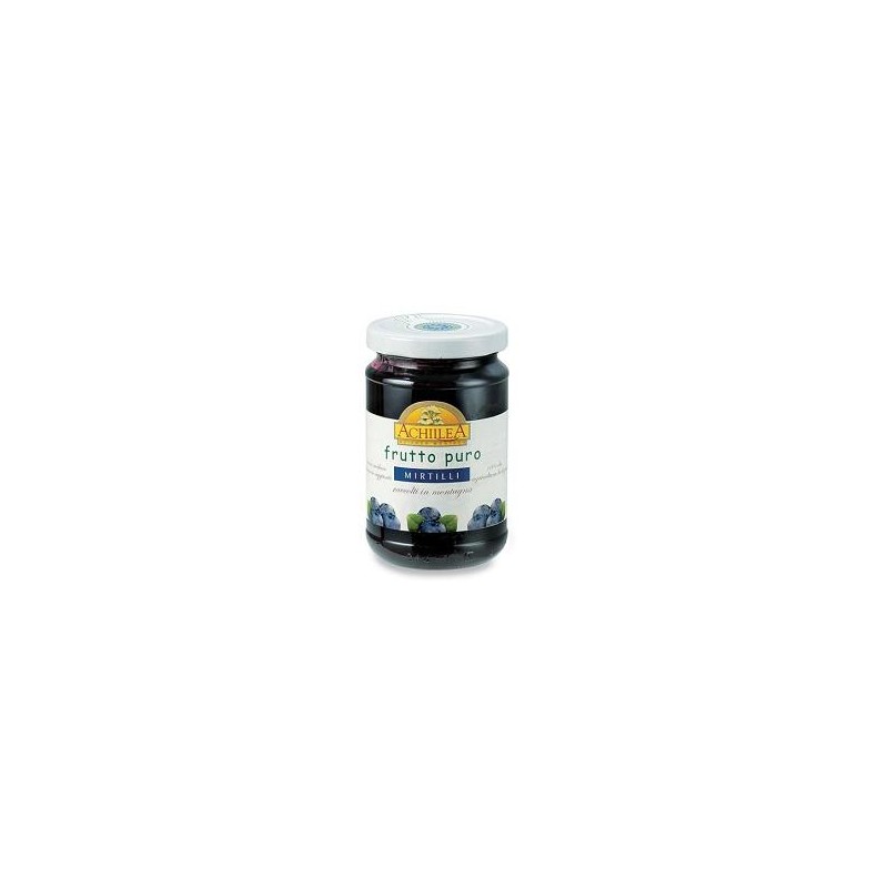 Achillea Frutto Puro Polpa di Mirtillo Bio 300 g Achillea Frutto Puro Polpa di Mirtillo Bio 300 g