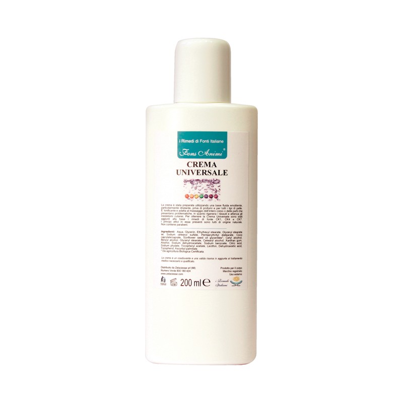 Crema Universale Crema Corpo Emolliente Tonificante 200ml