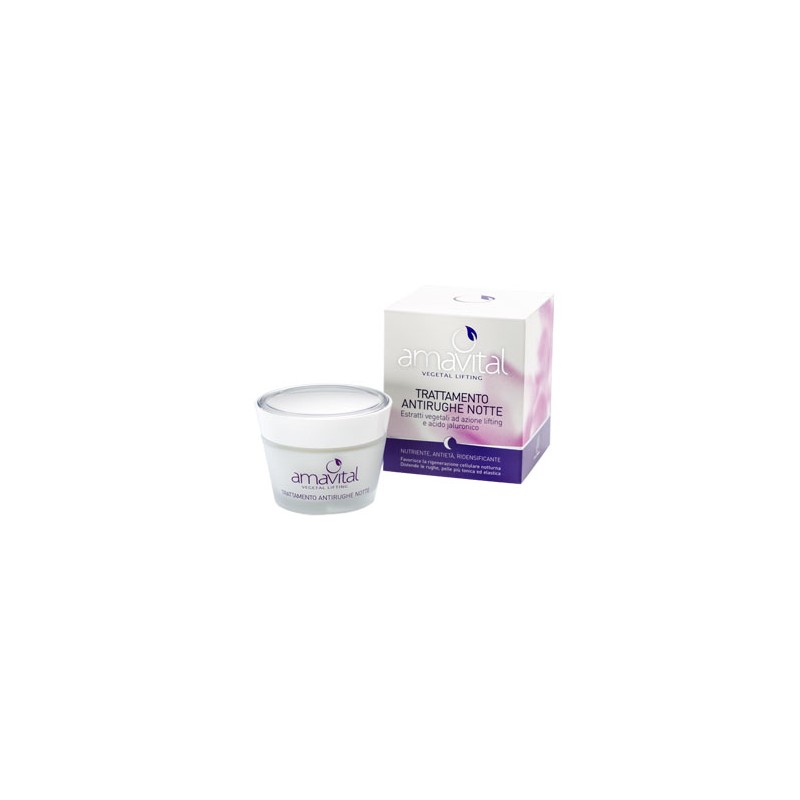 Amavital Trattamento Antirughe Notte Viso 50ml