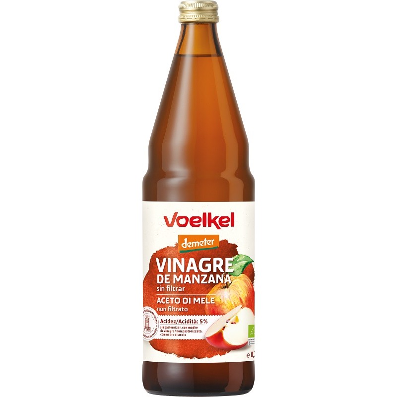 Voelkel Aceto Mele Non Filtrato 750ml Voelkel Aceto Mele Non Filtrato 750ml