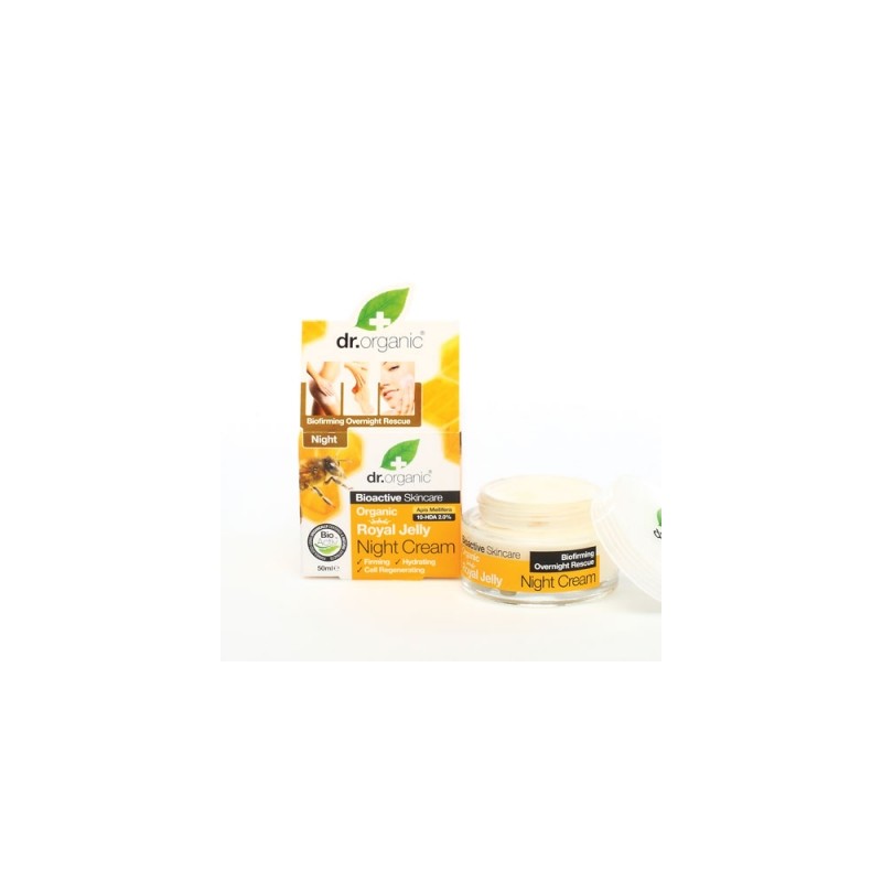 Dr Organic Crema Notte alla Pappa Reale 50ml