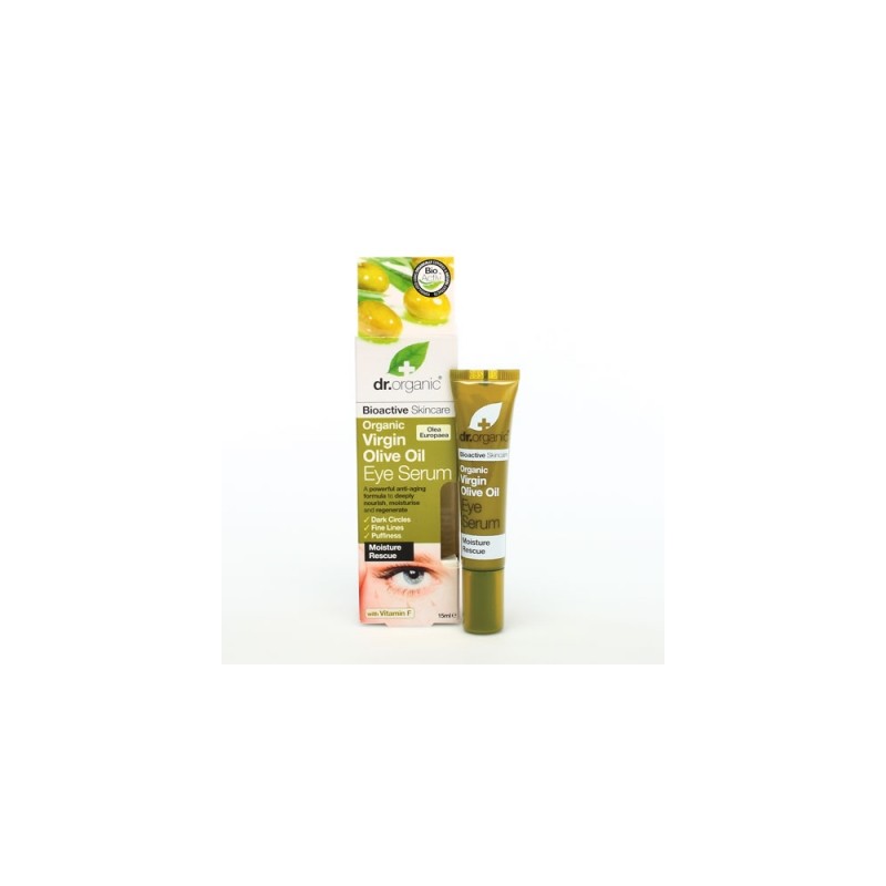 Dr Organic Siero Contorno Occhi Olio Oliva 15ml