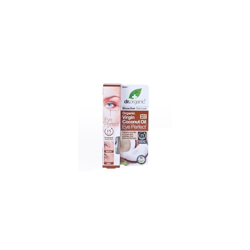 Dr Organic Coconut Oil Eye Perfect Siero Contorno Occhi 15 ml Dr Organic Coconut Oil Eye Perfect Siero Contorno Occhi 15 ml