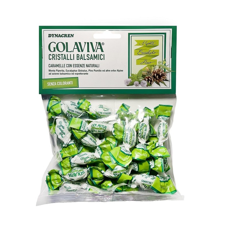 Golaviva Cristalli Balsamici Sacchetto 70 g Golaviva Cristalli Balsamici Sacchetto 70 g