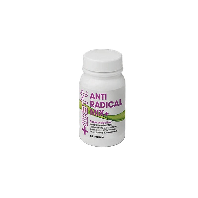 +Watt Antiradical Mix+ Antiossidante con Astaxantina 60 Capsule