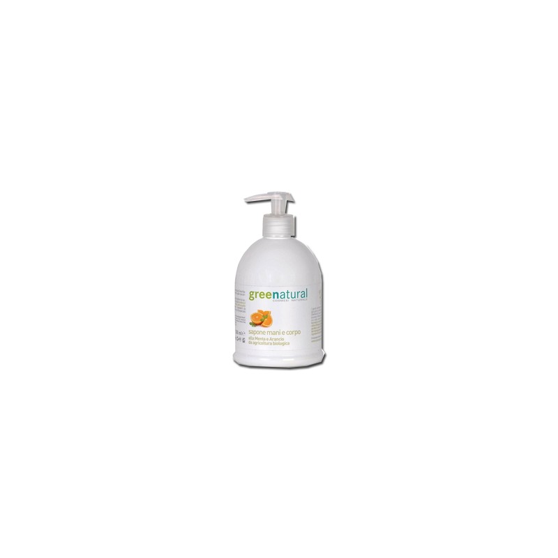 Flacone Greenatural Detergente Mani/Corpo Sapone Liquido 500 Ml Flacone Greenatural Detergente Mani/Corpo Sapone Liquido 500 Ml