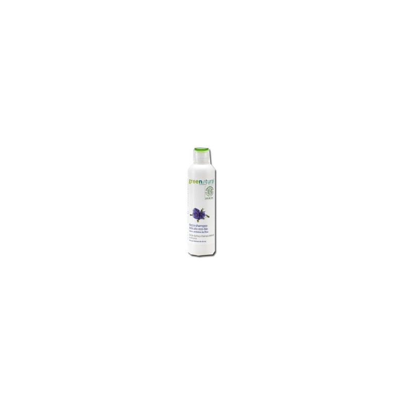 Flacone Greenatural Docciashampoo Lino/riso Detergente 2 in 1 Corpo e Capelli 250 Ml Flacone Greenatural Docciashampoo Lino/riso Detergente 2 in 1 Corpo e Capelli 250 Ml