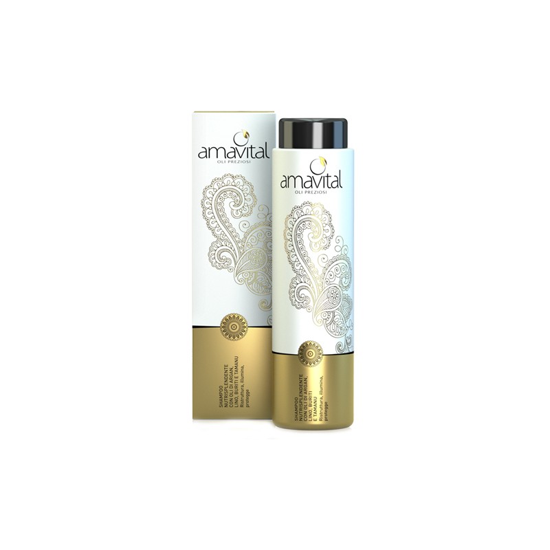 Amavital Shampoo Nutrisplendente Capelli Secchi con Argan 250ml Amavital Shampoo Nutrisplendente Capelli Secchi con Argan 250ml