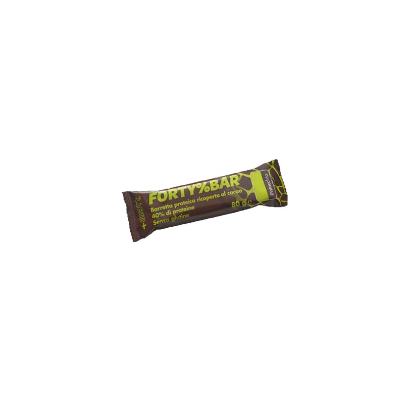 +Watt Forty% Bar Pistacchio Barretta Proteica 40% 80 g +Watt Forty% Bar Pistacchio Barretta Proteica 40% 80 g