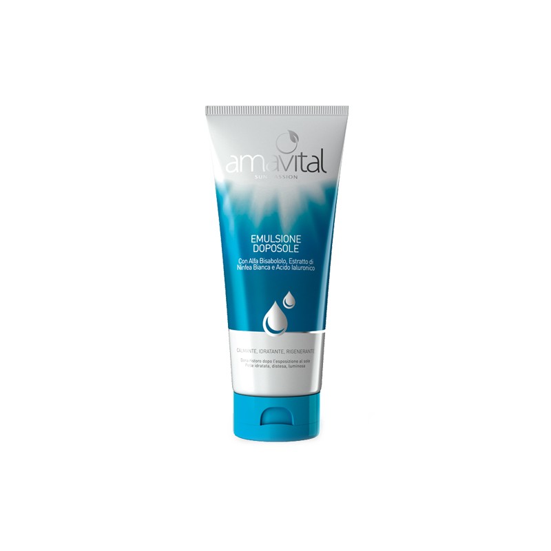 Amavital Emulsione Doposole Idratante con Acido Ialuronico 150 ml Amavital Emulsione Doposole Idratante con Acido Ialuronico 150 ml