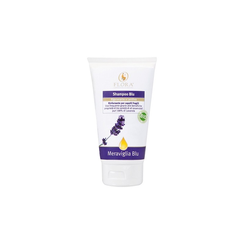 Meraviglia Blu Flora Shampoo Rigenerante alla Lavanda 150 ml Meraviglia Blu Flora Shampoo Rigenerante alla Lavanda 150 ml