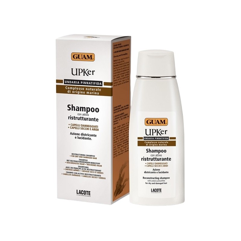Guam Upker Maschera Ristrutturante Capelli con Argan e Karite' 150 ml