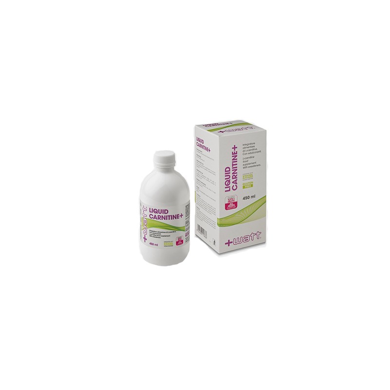 +Watt Liquid Carnitine+ Integratore L-Carnitina 450 ml