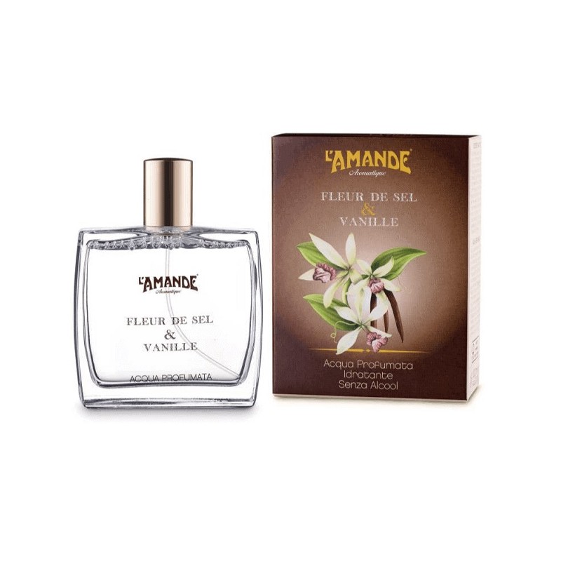 L'amande Fleur de Sel e Vanille Acqua Profumata Senza Alcool 100 ml