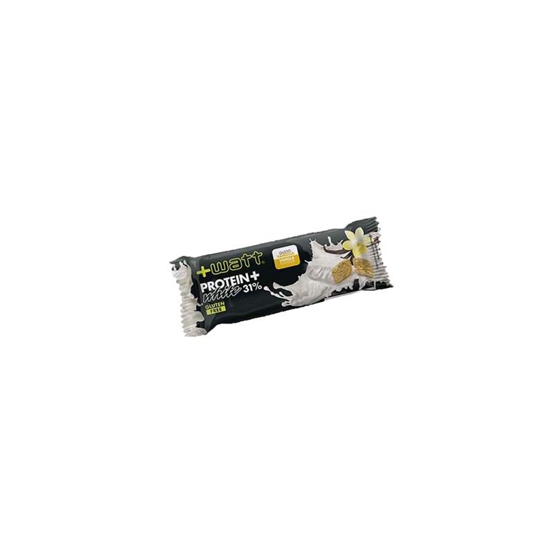 +Watt Protein+ White Barretta Proteica Vaniglia 40 g +Watt Protein+ White Barretta Proteica Vaniglia 40 g