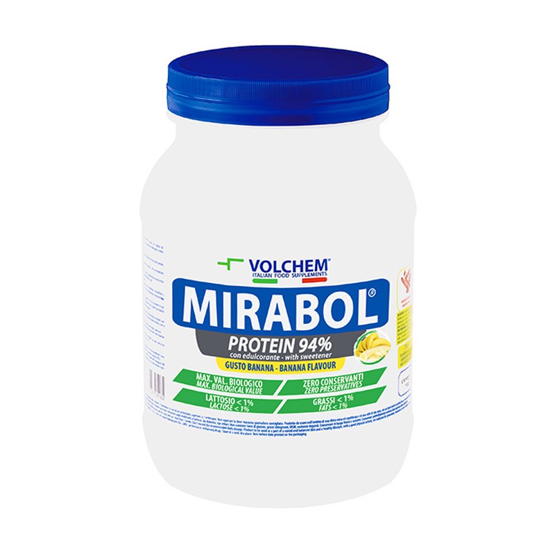 Mirabol Protein 94% Banana 750 g