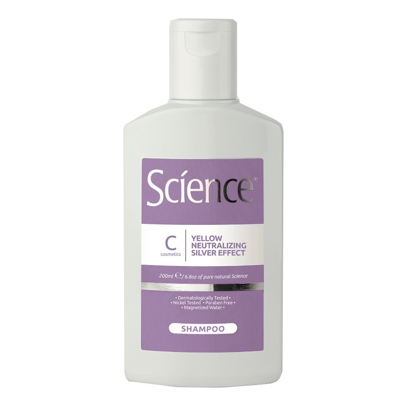 Vivipharma Science Shampoo Antigiallo Effetto Argento Toni Freddi 200ml