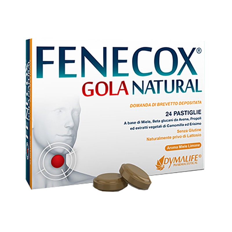 Fenecox Gola Natural Miele Limone 36 Pastiglie Fenecox Gola Natural Miele Limone 36 Pastiglie